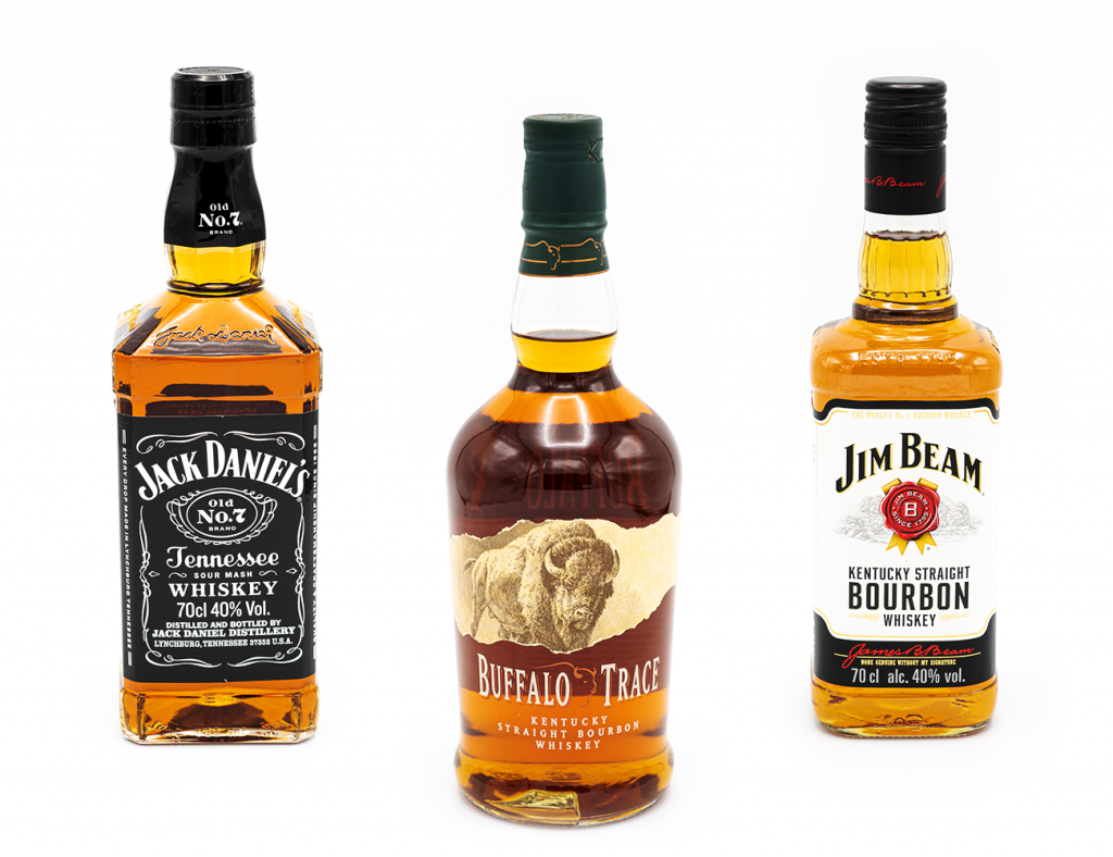 Sterke dranken groothandel Moving Spirits biedt ook 20+ merken bourbon whisky